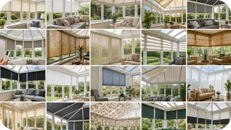 conservatory blinds ideas