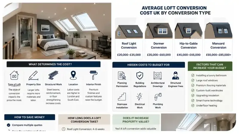 Loft Conversion Cost UK
